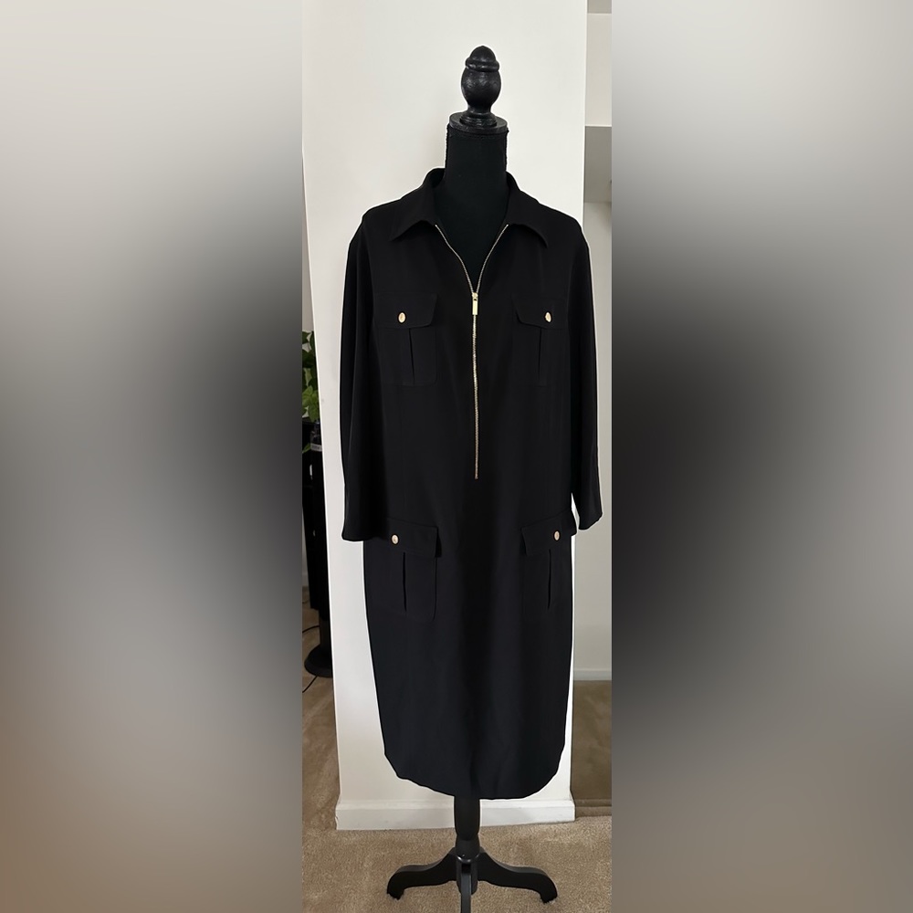 NWT, Black Jones New York dress, Size 16